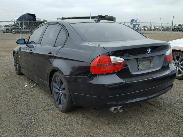 WBAVB13576KX49952 - 2006 BMW 325 I BLACK photo 3