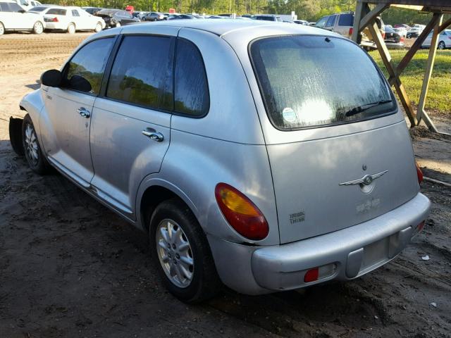 3C4FY58B45T540242 - 2005 CHRYSLER PT CRUISER SILVER photo 3