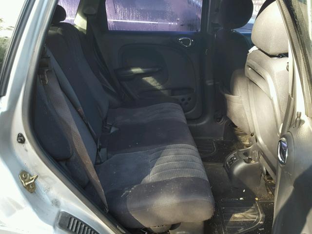 3C4FY58B45T540242 - 2005 CHRYSLER PT CRUISER SILVER photo 6