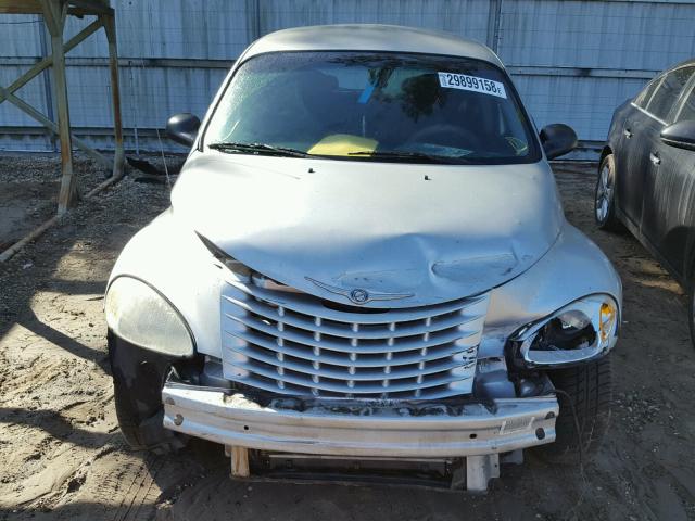 3C4FY58B45T540242 - 2005 CHRYSLER PT CRUISER SILVER photo 9