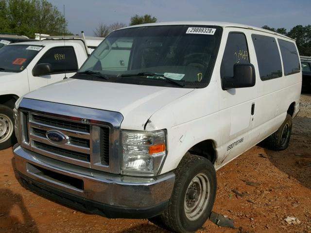 1FBNE31L98DA60708 - 2008 FORD ECONOLINE WHITE photo 2