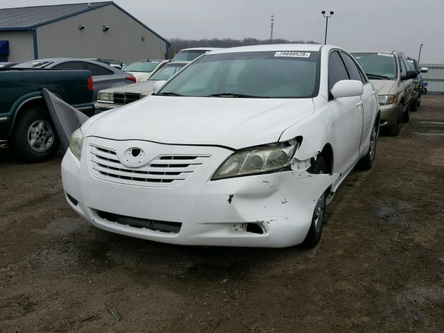 4T1BE46K87U616117 - 2007 TOYOTA CAMRY NEW WHITE photo 2