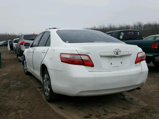 4T1BE46K87U616117 - 2007 TOYOTA CAMRY NEW WHITE photo 3