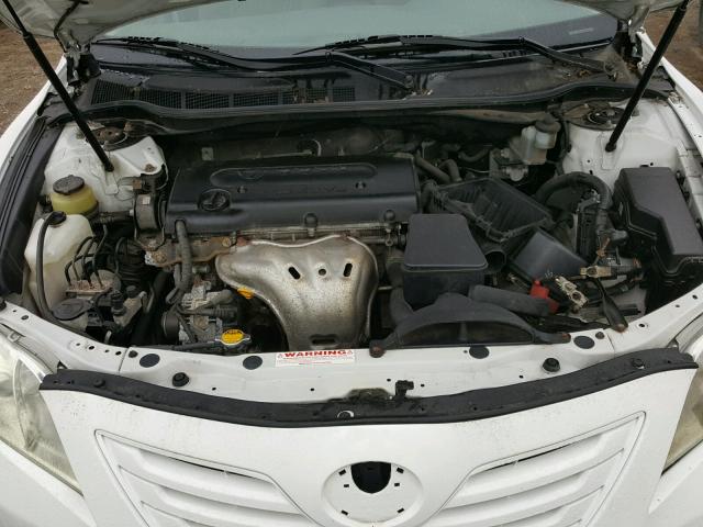 4T1BE46K87U616117 - 2007 TOYOTA CAMRY NEW WHITE photo 7