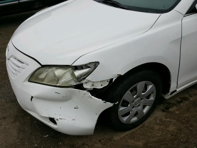 4T1BE46K87U616117 - 2007 TOYOTA CAMRY NEW WHITE photo 9