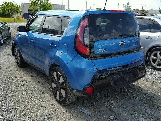 KNDJP3A59G7407456 - 2016 KIA SOUL + BLUE photo 3