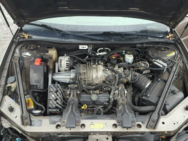 1G2WR5215YF137337 - 2000 PONTIAC GRAND PRIX BROWN photo 7