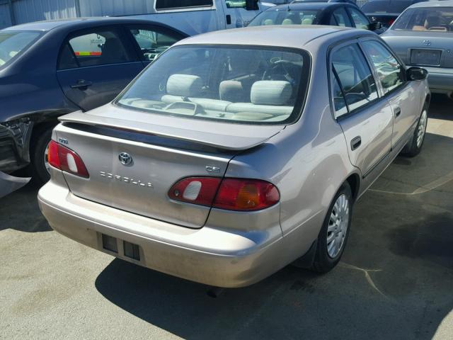 2T1BR12E0YC344961 - 2000 TOYOTA COROLLA VE GOLD photo 4