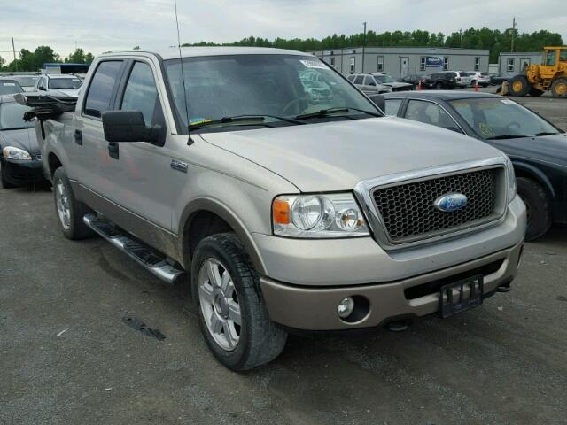 1FTPW145X6FA52184 - 2006 FORD F150 SUPER GRAY photo 1