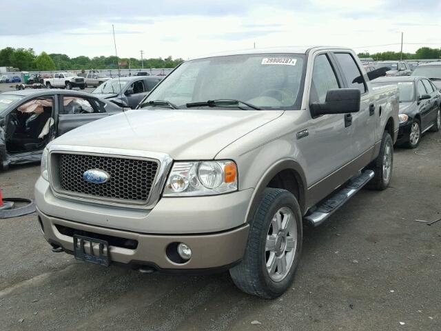 1FTPW145X6FA52184 - 2006 FORD F150 SUPER GRAY photo 2