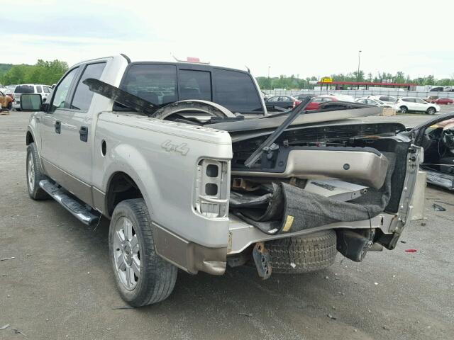 1FTPW145X6FA52184 - 2006 FORD F150 SUPER GRAY photo 3