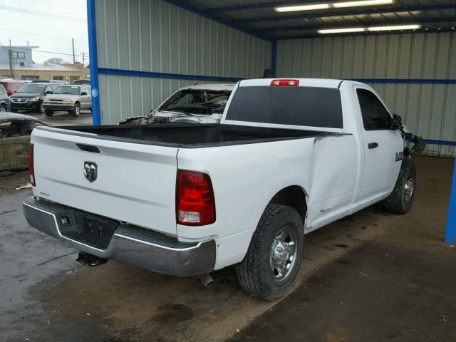 3C6LR4ATXDG520623 - 2013 RAM 2500 ST WHITE photo 4