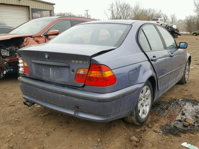 WBAEU33402PF58113 - 2002 BMW 325 XI BLUE photo 4