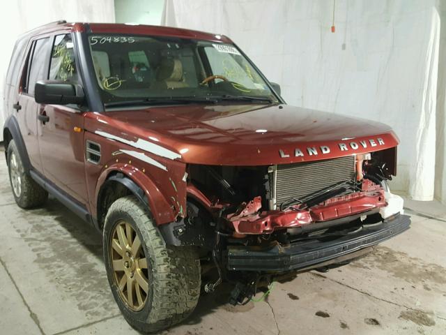 SALAE25406A376738 - 2006 LAND ROVER LR3 SE RED photo 1