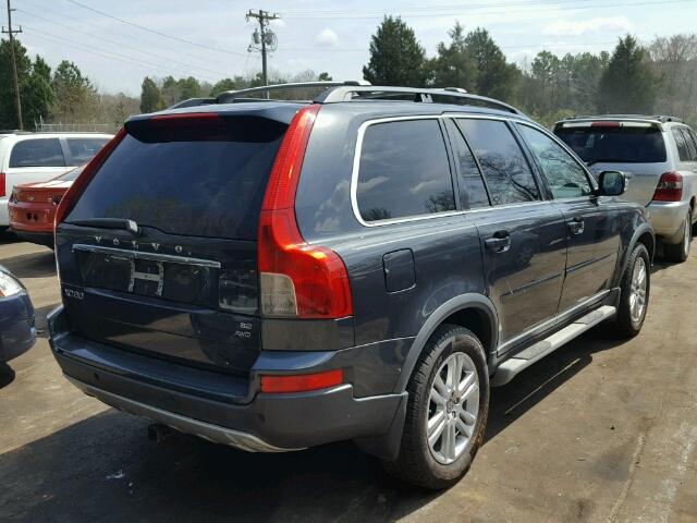 YV4CZ982691504327 - 2009 VOLVO XC90 3.2 GRAY photo 4