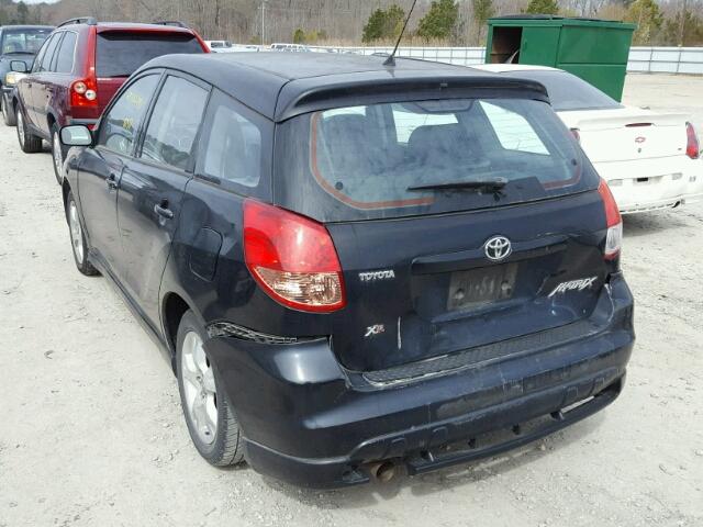 2T1KR38E43C045579 - 2003 TOYOTA COROLLA MA BLACK photo 3