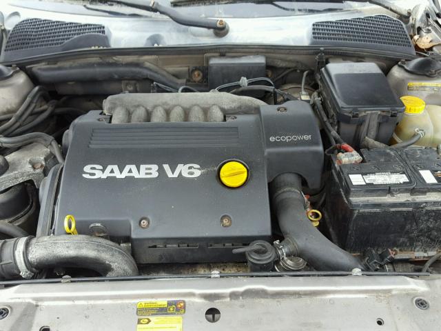 YS3EF58Z713034238 - 2001 SAAB 9-5 SE GRAY photo 7