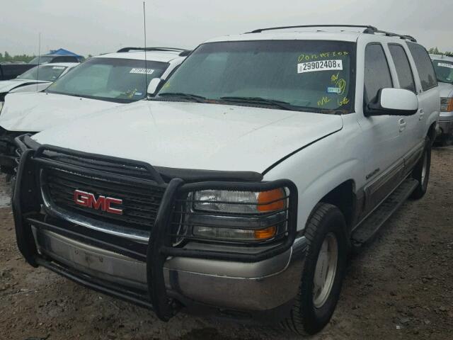 1GKEC16T41J246747 - 2001 GMC YUKON XL C WHITE photo 2