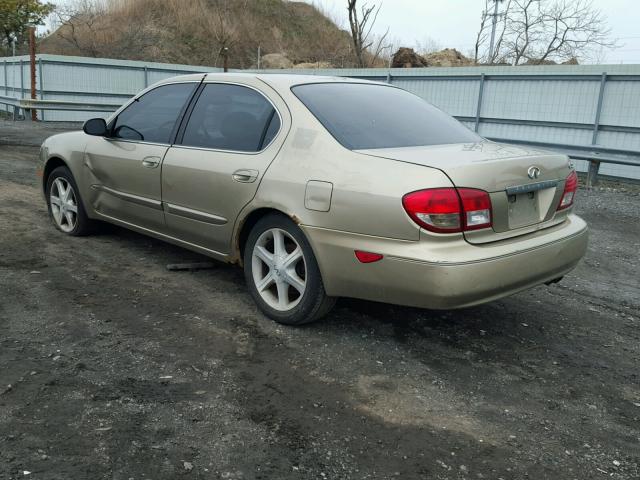 JNKDA31A12T008910 - 2002 INFINITI I35 GOLD photo 3