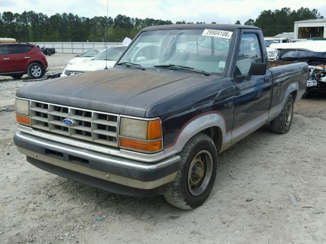 1FTCR10A1KUB72860 - 1989 FORD RANGER GRAY photo 2