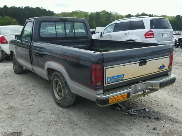 1FTCR10A1KUB72860 - 1989 FORD RANGER GRAY photo 3