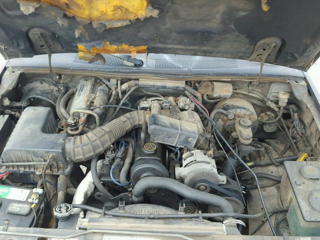 1FTCR10A1KUB72860 - 1989 FORD RANGER GRAY photo 7