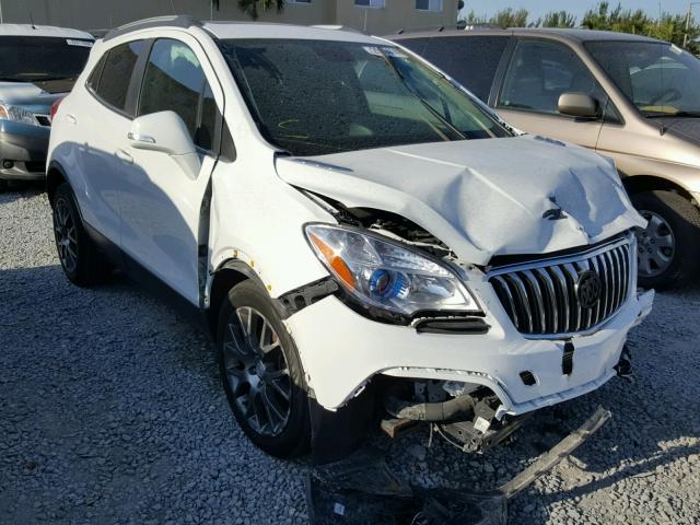 KL4CJ1SM3GB603033 - 2016 BUICK ENCORE SPO WHITE photo 1