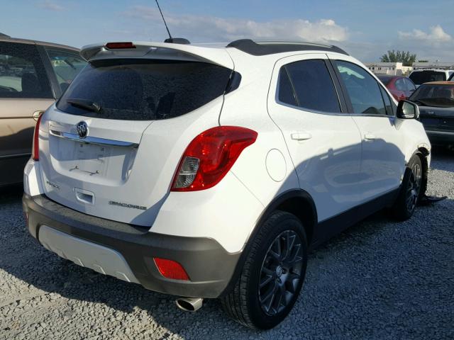 KL4CJ1SM3GB603033 - 2016 BUICK ENCORE SPO WHITE photo 4