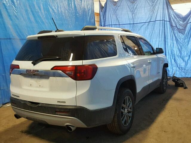 1GKKNULS3JZ147364 - 2018 GMC ACADIA SLT WHITE photo 4