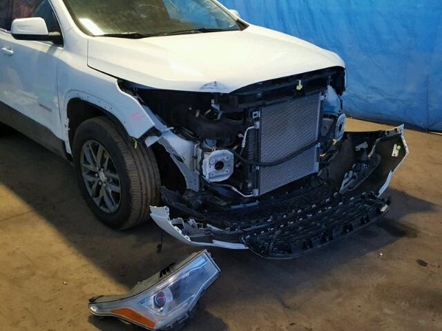 1GKKNULS3JZ147364 - 2018 GMC ACADIA SLT WHITE photo 9