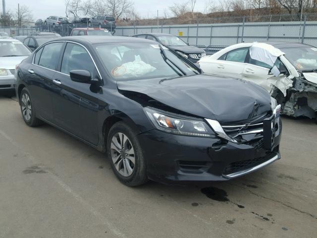 1HGCR2F39EA010965 - 2014 HONDA ACCORD LX BLACK photo 1