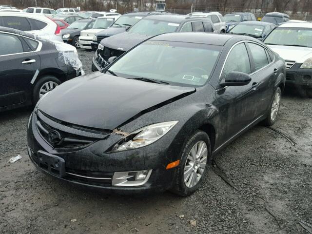 1YVHZ8CH6A5M02967 - 2010 MAZDA 6 I BLACK photo 2