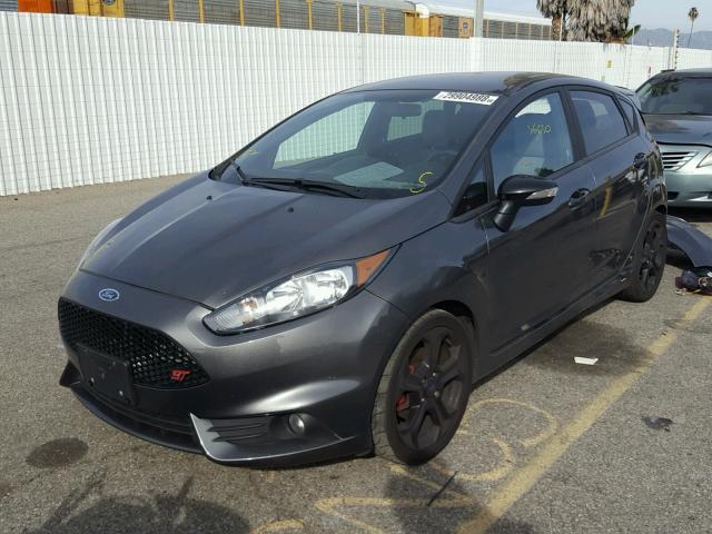 3FADP4GX6GM130711 - 2016 FORD FIESTA ST CHARCOAL photo 2