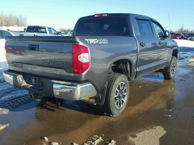 5TFDY5F16HX645598 - 2017 TOYOTA TUNDRA CRE GRAY photo 4