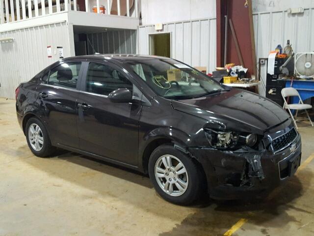 1G1JC5SH5E4114595 - 2014 CHEVROLET SONIC LT CHARCOAL photo 1