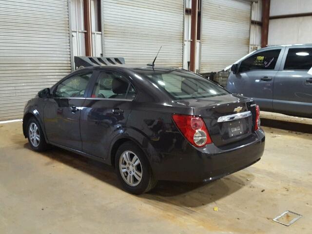 1G1JC5SH5E4114595 - 2014 CHEVROLET SONIC LT CHARCOAL photo 3