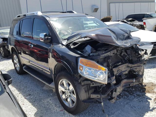 5N1BA0NC6BN612584 - 2011 NISSAN ARMADA SV BLACK photo 1