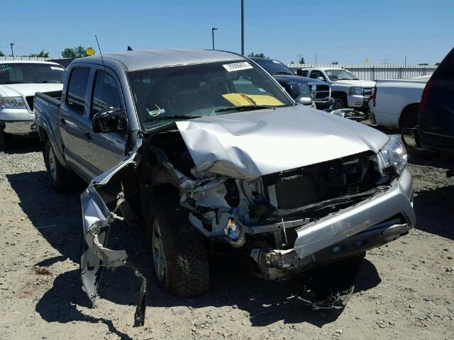 3TMLU4EN0FM177232 - 2015 TOYOTA TACOMA DOU SILVER photo 1