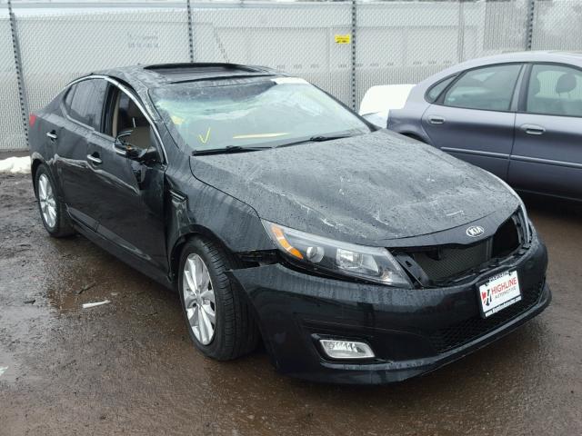 5XXGN4A77EG343543 - 2014 KIA OPTIMA EX BLACK photo 1