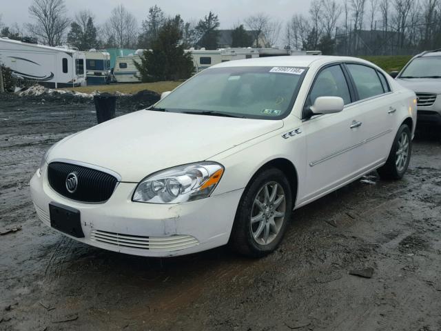 1G4HD57286U218535 - 2006 BUICK LUCERNE CX WHITE photo 2