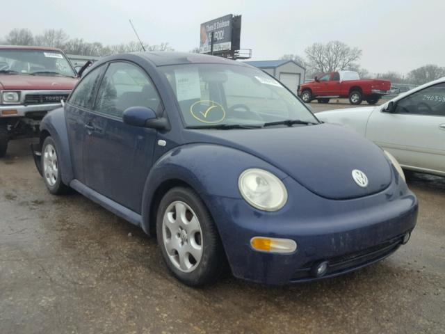 3VWCK21C83M422401 - 2003 VOLKSWAGEN NEW BEETLE BLUE photo 1