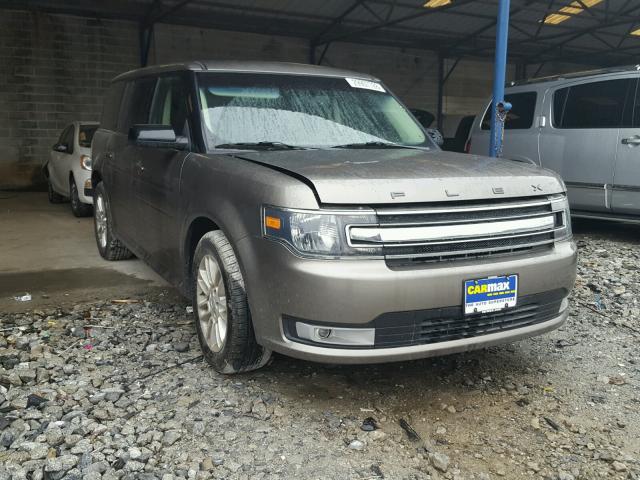 2FMGK5C87DBD38552 - 2013 FORD FLEX SEL ნაცრისფერი ფოტო 1