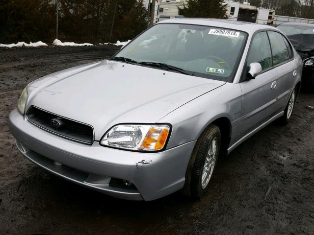 4S3BE625147211386 - 2004 SUBARU LEGACY L S SILVER photo 2