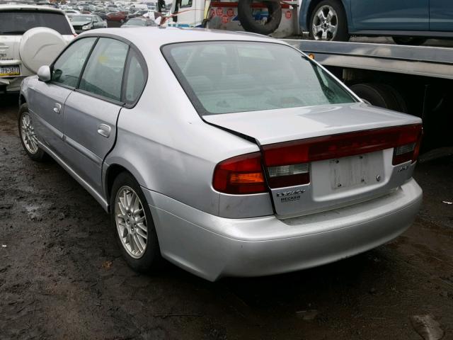 4S3BE625147211386 - 2004 SUBARU LEGACY L S SILVER photo 3