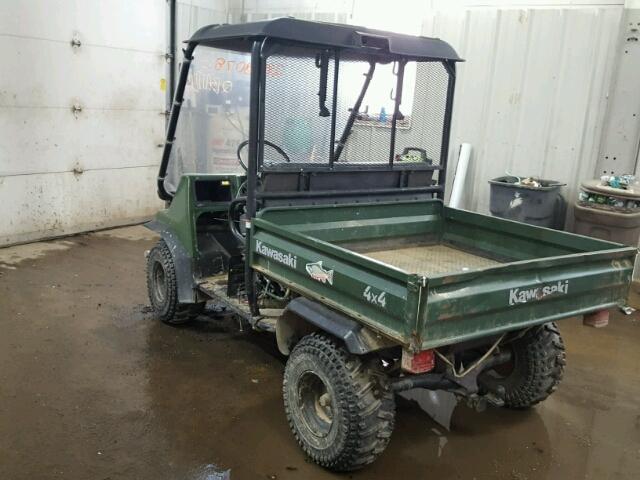 JK1AFCA12YB535174 - 2000 KAWASAKI KAF620 A GREEN photo 3