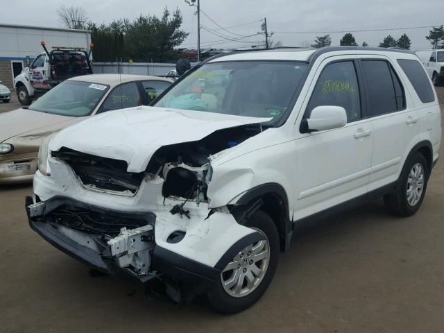 SHSRD78926U414567 - 2006 HONDA CR-V SE WHITE photo 2