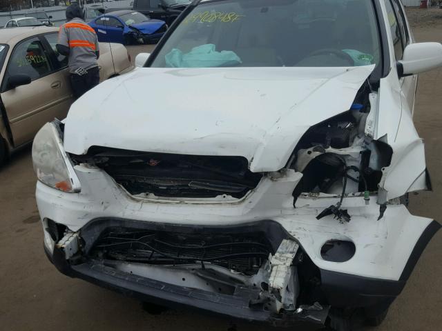 SHSRD78926U414567 - 2006 HONDA CR-V SE WHITE photo 7