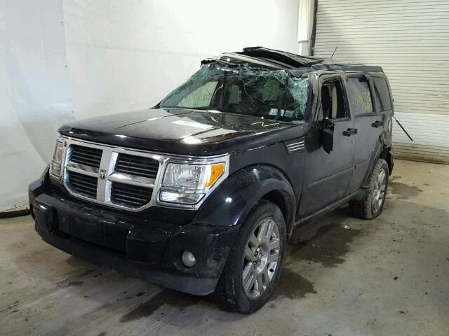 1D8GU58617W732588 - 2007 DODGE NITRO R/T BLACK photo 2