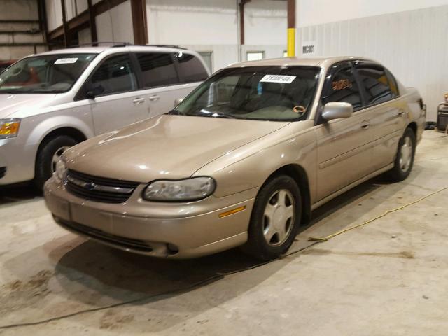 1G1NE52J5Y6104950 - 2000 CHEVROLET MALIBU LS BEIGE photo 2