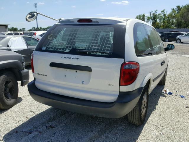 1D4GP21E56B512188 - 2006 DODGE CARAVAN C/ WHITE photo 4